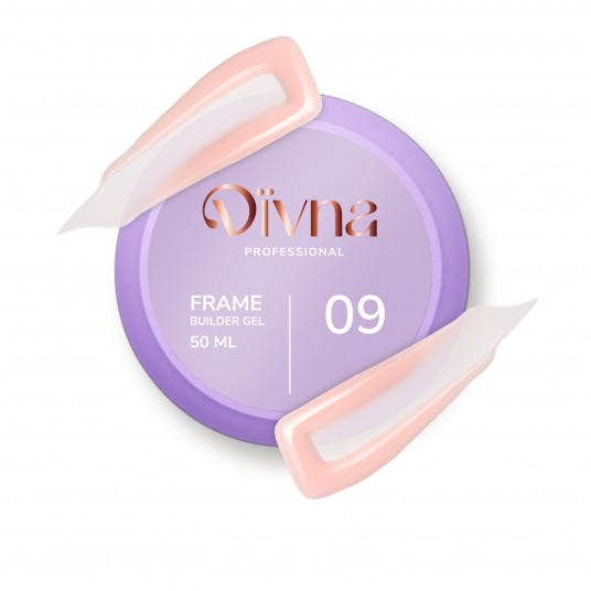Żel DIVNA Frame Builder Gel 09 50g -zdjęcie numer 1