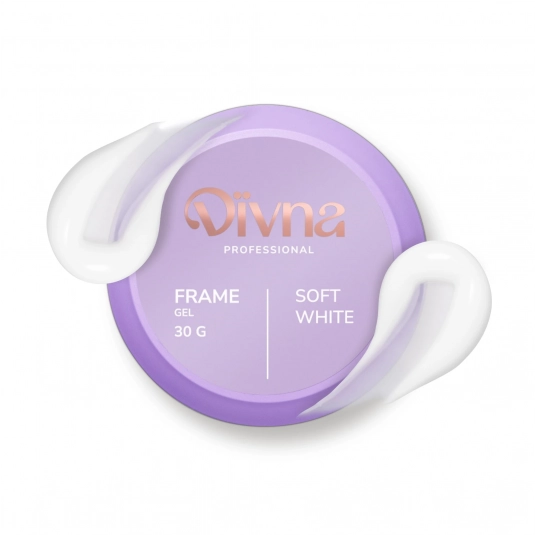 Żel DIVNA Frame Gel Soft White 30g -zdjęcie numer 1