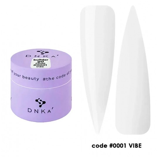 Żel DNKa Builder Gel #0001 Vibe 15ml -zdjęcie numer 1