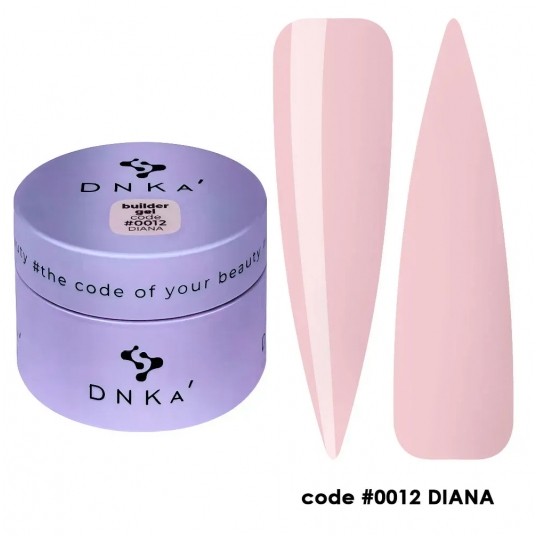 Żel DNKa Builder Gel #0012 Diana 30ml -zdjęcie numer 1