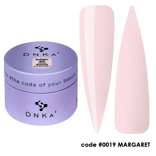 Żel DNKa Builder Gel #0019 Margaret 30ml -zdjęcie numer 1