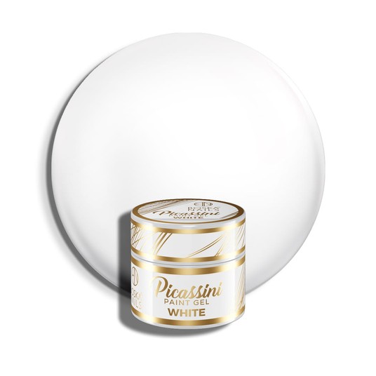 Żel do zdobień Boska Nails Picassini White 5ml -zdjęcie numer 1