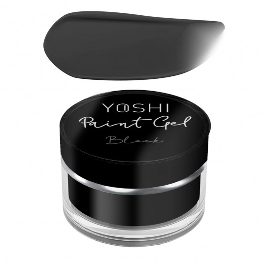 Żel do zdobień YOSHI Paint Gel Black 5g -zdjęcie numer 1