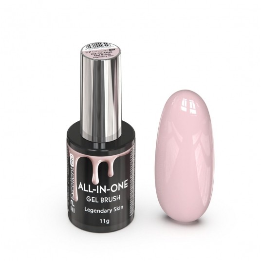 Żel Excellent PRO All-in-One Gel Brush Legendary Skin 11g -zdjęcie numer 1