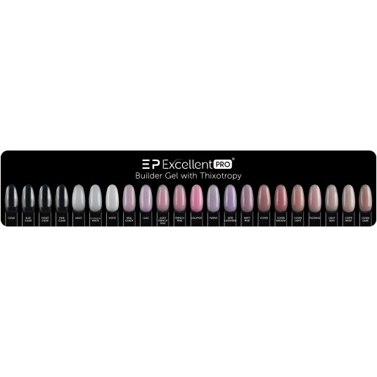 Żel Excellent PRO Builder Gel with Thixotropy Light French Pink 2.0 50g -zdjęcie numer 2