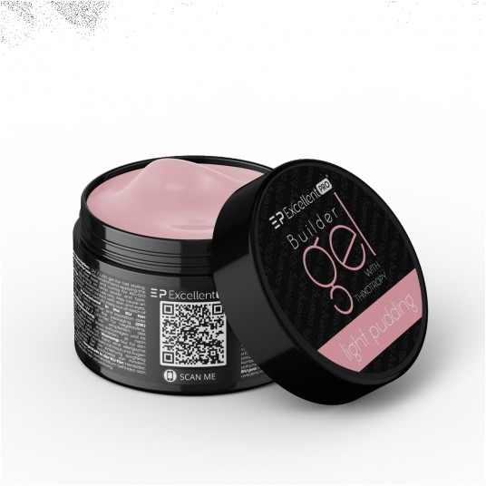 Żel Excellent PRO Builder Gel with Thixotropy Pudding 15g -zdjęcie numer 1