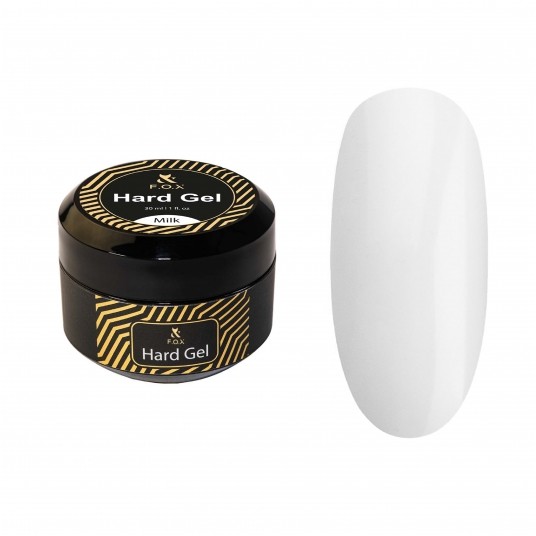 Żel F.O.X Hard Gel Cover Milk 30ml -zdjęcie numer 1