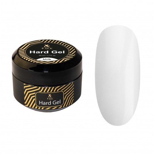 Żel F.O.X Hard Gel Cover Milk 50ml -zdjęcie numer 1