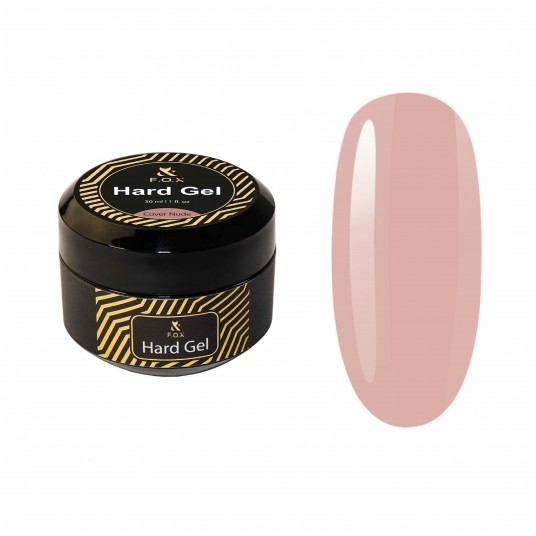 Żel F.O.X Hard Gel Cover Nude 30ml -zdjęcie numer 1