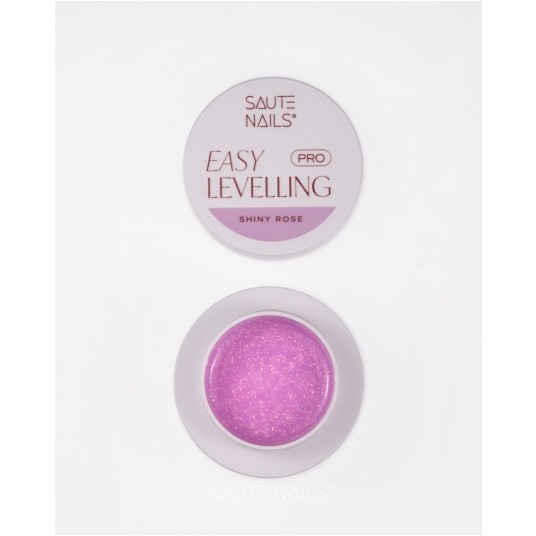 Żel Saute Nails Easy Levelling Gel Shiny Rose 30g -zdjęcie numer 1