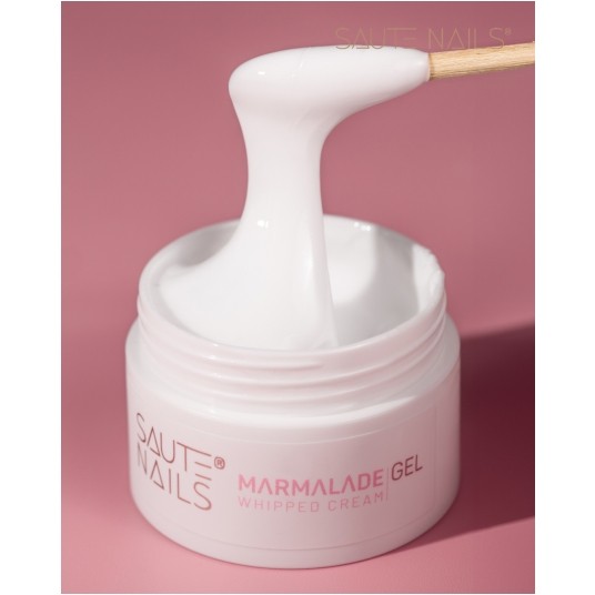 Żel Saute Nails Marmalade Gel Whipped Cream 50g -zdjęcie numer 2