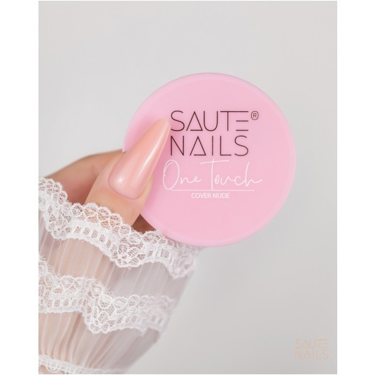 Żel Saute Nails One Touch Gel Cover Nude 50g -zdjęcie numer 1