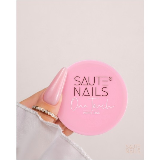 Żel Saute Nails One Touch Gel Pastel Pink 50g -zdjęcie numer 1