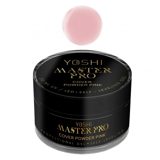 Żel YOSHI Master Pro Gel Cover Powder Pink 50ml -zdjęcie numer 1