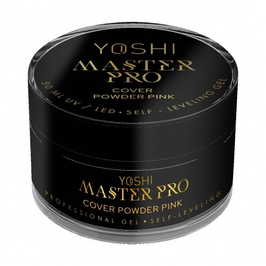 Żel YOSHI Master Pro Gel Cover Powder Pink 50ml -zdjęcie numer 2