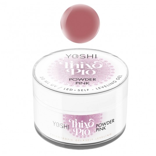 Żel YOSHI Thixo Pro Gel Powder Pink 50ml -zdjęcie numer 1