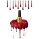 Lakier Hybrydowy F.O.X Lipstick Collection 010 Wine Passion 7ml -zdjęcie numer 4