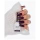 Lakier Hybrydowy Saute Nails S325 Noir Berry 8ml -zdjęcie numer 2