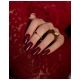 Lakier Hybrydowy Saute Nails S327 Deep Cherry 8ml -zdjęcie numer 4