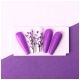 MollyLac ozdoba suszone kwiatki do zdobień paznokci Purple 5szt -zdjęcie numer 5