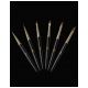 Pędzelek F.O.X Nail Art Brush 003 "Flora" Koci język / Cat's tongue -zdjęcie numer 4