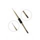 Pędzelek F.O.X Nail Art Double Brush 008 dwustronny owal + liner -zdjęcie numer 2