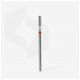 STALEKS Frez diamentowy czerwony ścięty stożek 2,5mm / 8mm -zdjęcie numer 2