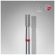 STALEKS Frez diamentowy czerwony walec 2,5mm / 6mm -zdjęcie numer 1