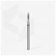 STALEKS Frez diamentowy niebieski płomień ostry 1,8mm / 8mm -zdjęcie numer 2