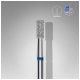 STALEKS Frez diamentowy niebieski walec 2,5mm / 6mm -zdjęcie numer 1