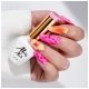 Żel do zdobień MollyNails 3D Relief Top Gel Sculpture top do zdobień efektów 3D 5g -zdjęcie numer 8