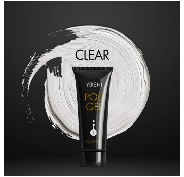 Akrylożel YOSHI UV LED Poligel No1 Clear 30ml
