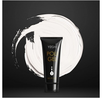 Akrylożel YOSHI UV LED Poligel No2 Milky White 30ml