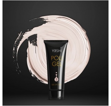 Akrylożel YOSHI UV LED Poligel No3 Soft Nude 30ml