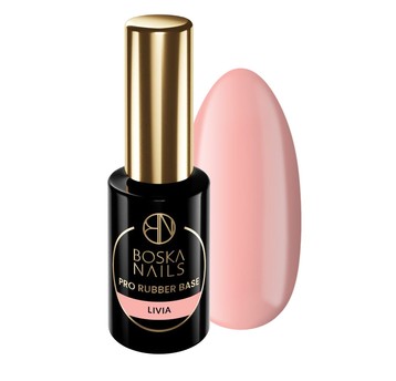 Baza Boska Nails PRO Rubber Base Livia 10ml