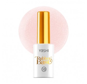 Baza YOSHI Rubber Base No10 Glitter UV Hybrid 10ml