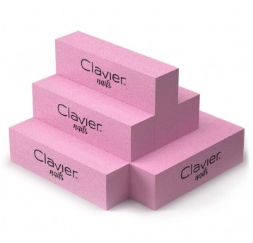 Blok Polerski Clavier różowy 10szt