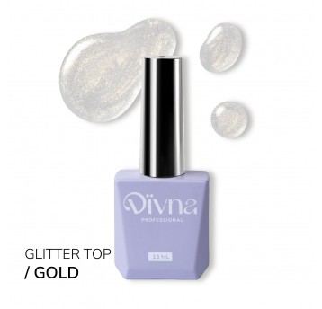 DIVNA Top No Wipe Gold 13ml