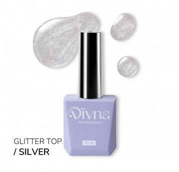 DIVNA Top No Wipe Silver 13ml