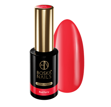 Lakier Hybrydowy Boska Nails 553 Red Ferry UP 10ml