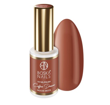 Lakier Hybrydowy Boska Nails 571 Coffe Dream Mocha Siesta 6ml