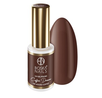 Lakier Hybrydowy Boska Nails 573 Dip House Coffee 6ml