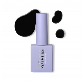 Lakier Hybrydowy DIVNA Gel Polish Ultra Black 7ml