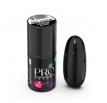 Lakier Hybrydowy Excellent PRO Colors 070 Extreme Black 7g