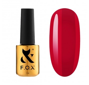 Lakier Hybrydowy F.O.X Lipstick Collection 006 Fiery Ruby 7ml