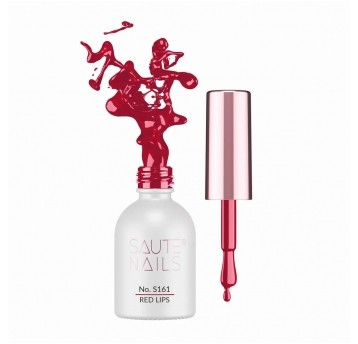 Lakier Hybrydowy Saute Nails S161 Red Lips 8ml