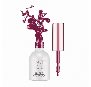 Lakier Hybrydowy Saute Nails S169 Cherry Lady 8ml