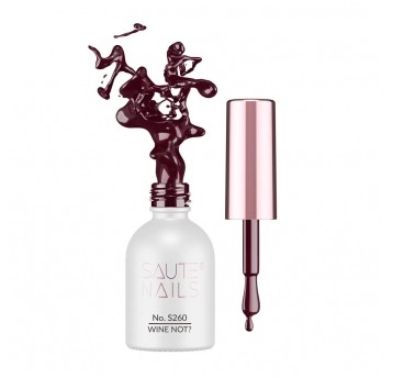 Lakier Hybrydowy Saute Nails S260 Wine Not? 8ml