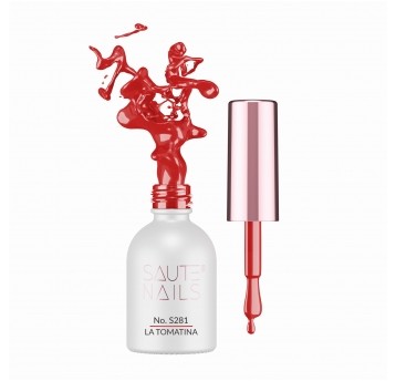 Lakier Hybrydowy Saute Nails S281 La Tomatina 8ml