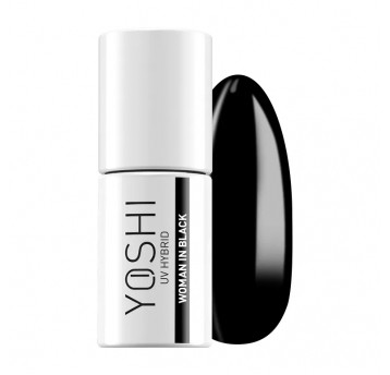 Lakier Hybrydowy YOSHI UV 605 Woman in Black 6ml